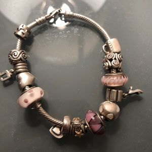 Pandora Bracelet with Charms